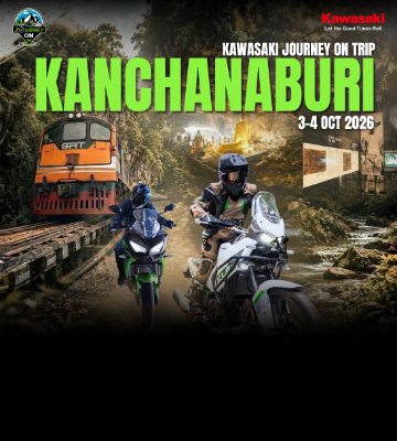 เริ่มต้นการเดินทางอีกครั้ง กับ Kawasaki Journey On Trip @Kanchanaburi