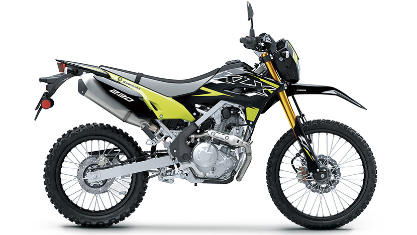 KLX230 SE : Ebony / Neon Green (2025)