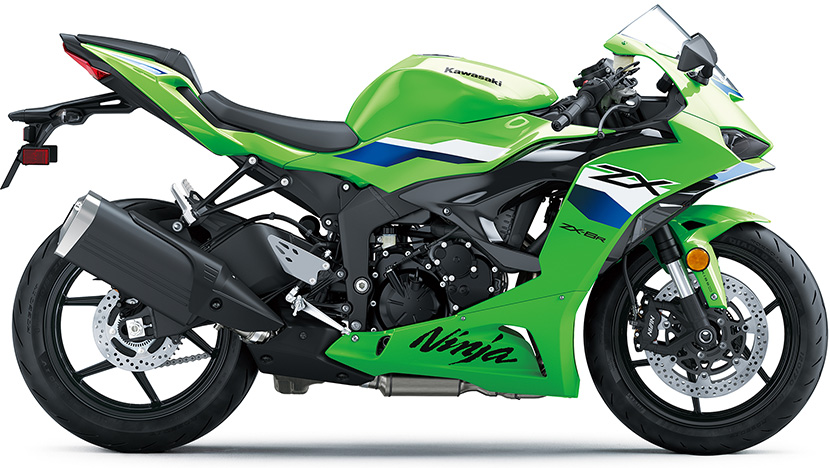 Ninja ZX-6R : Lime Green / Ebony (2027)