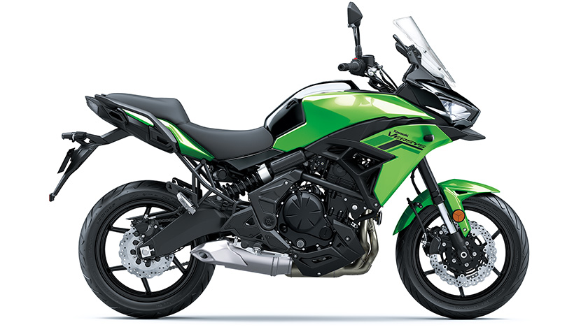 Versys 650 : Candy Lime Green / Metallic Spark Black (2027)