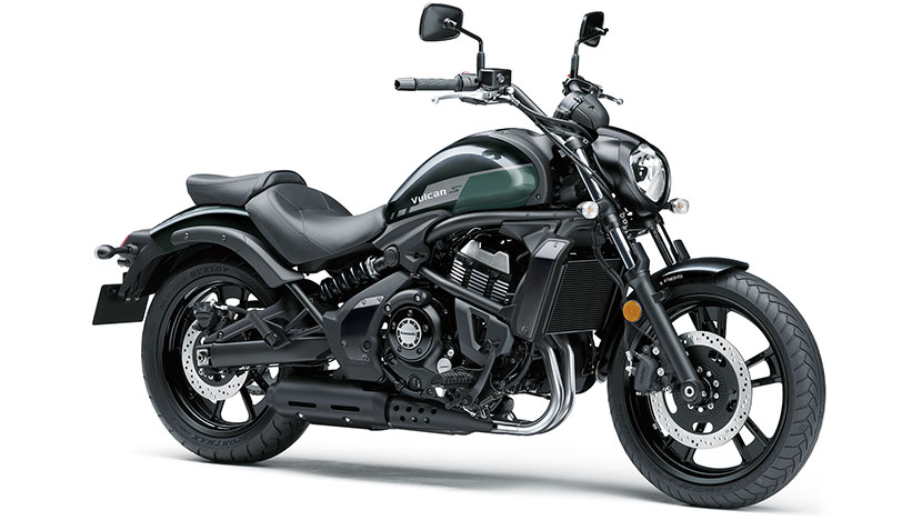 Vulcan S : Metallic Carbon Gray / Metallic Bluish Green (2027)