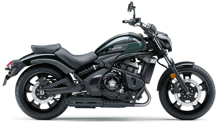 Vulcan S : Metallic Carbon Gray / Metallic Bluish Green (2027)